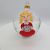8 cm - Fetita cantand colinde - fundal transparent
